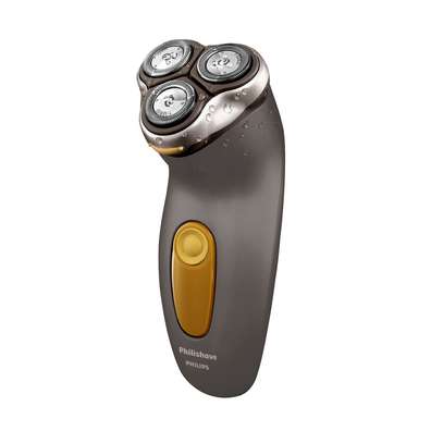 Philips HQ7405 men's shaver Rotation shaver Trimmer Brown, Orange