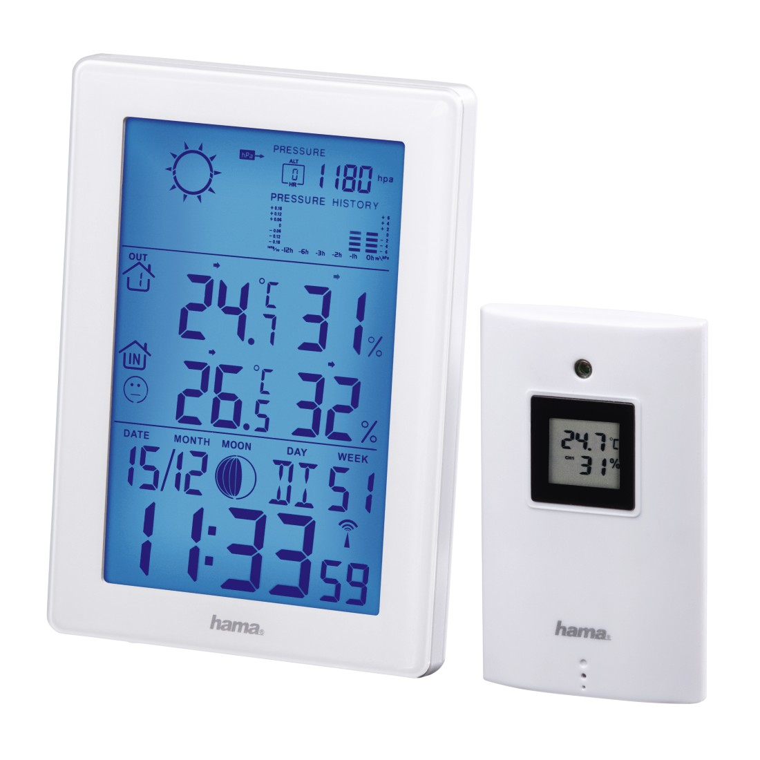 Hama EWS-3200 Grey, White – image 3