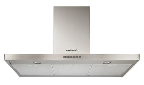 Rosieres RBE95IN cooker hood Wall-mounted Silver 705 m³/h