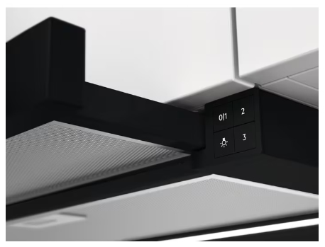 Electrolux DAK5536SW Built-under Black 420 m³/h – image 3