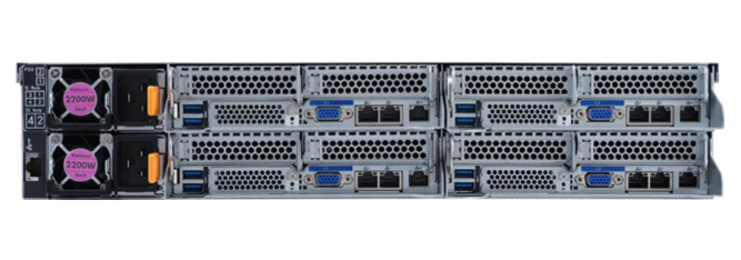 GIGABYTE H262-PC1 Intel C621A LGA 4189 Rack (2U) Black, Steel – image 6