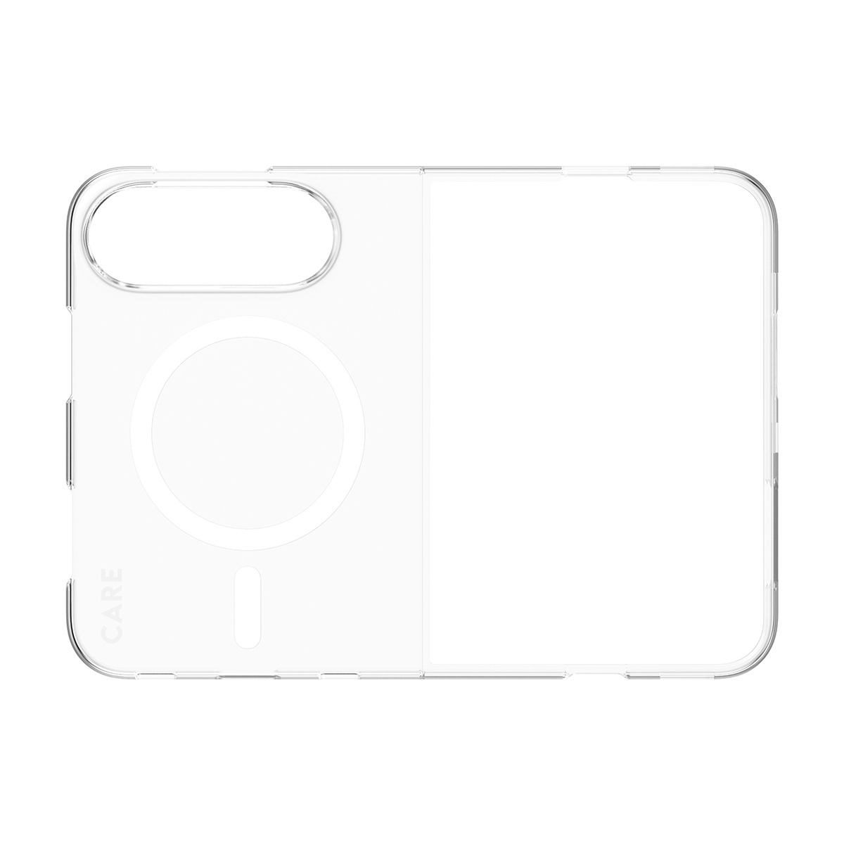 PanzerGlass CARE™ by PanzerGlass® SL1M Case Transparent w. White MagSafe iPhone Duo – image 4