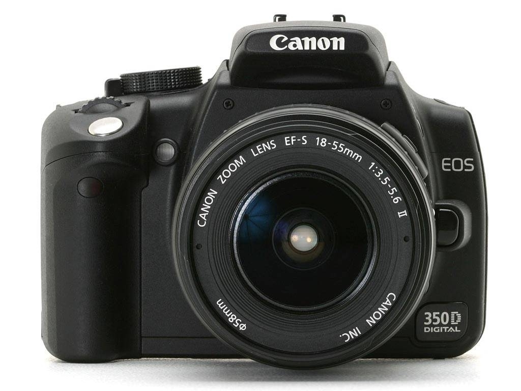 Canon EOS 350D + 18-55/ 55 - 200 Kit – image 1