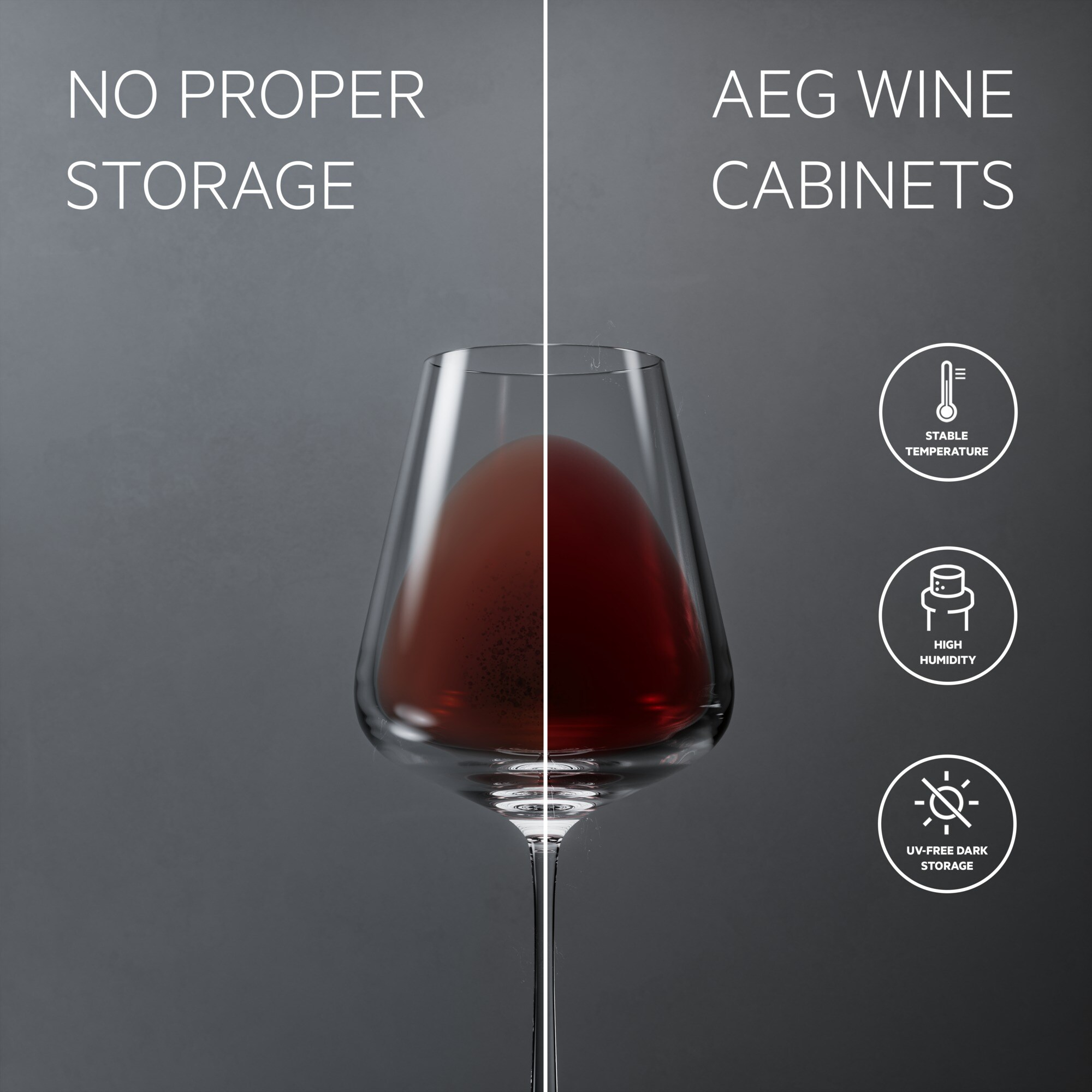 AEG AWUS020B5B Built-in Black 20 bottle(s) – image 3