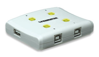 Manhattan Hi-Speed USB 2.0 Automatic Sharing Switch – image 1