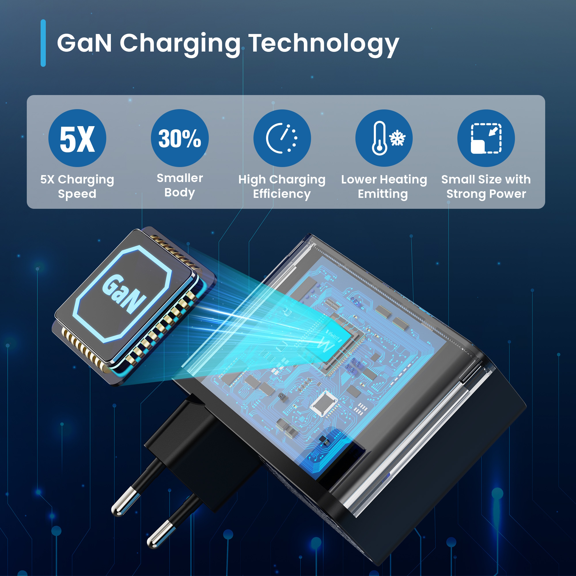 Ewent EW1336 mobile device charger Universal Black AC Fast charging Indoor – image 9