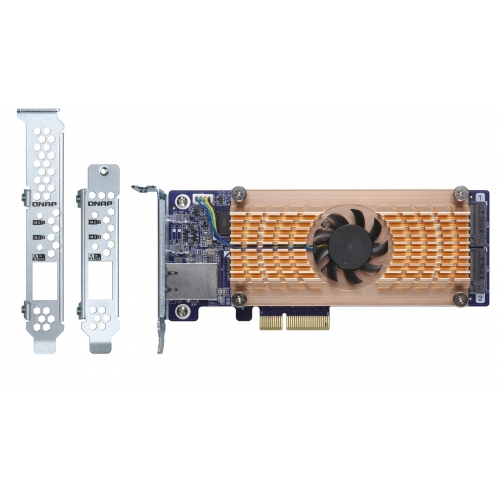 QNAP QM2-2P10G1T interface cards/adapter Internal PCIe, RJ-45 – image 2
