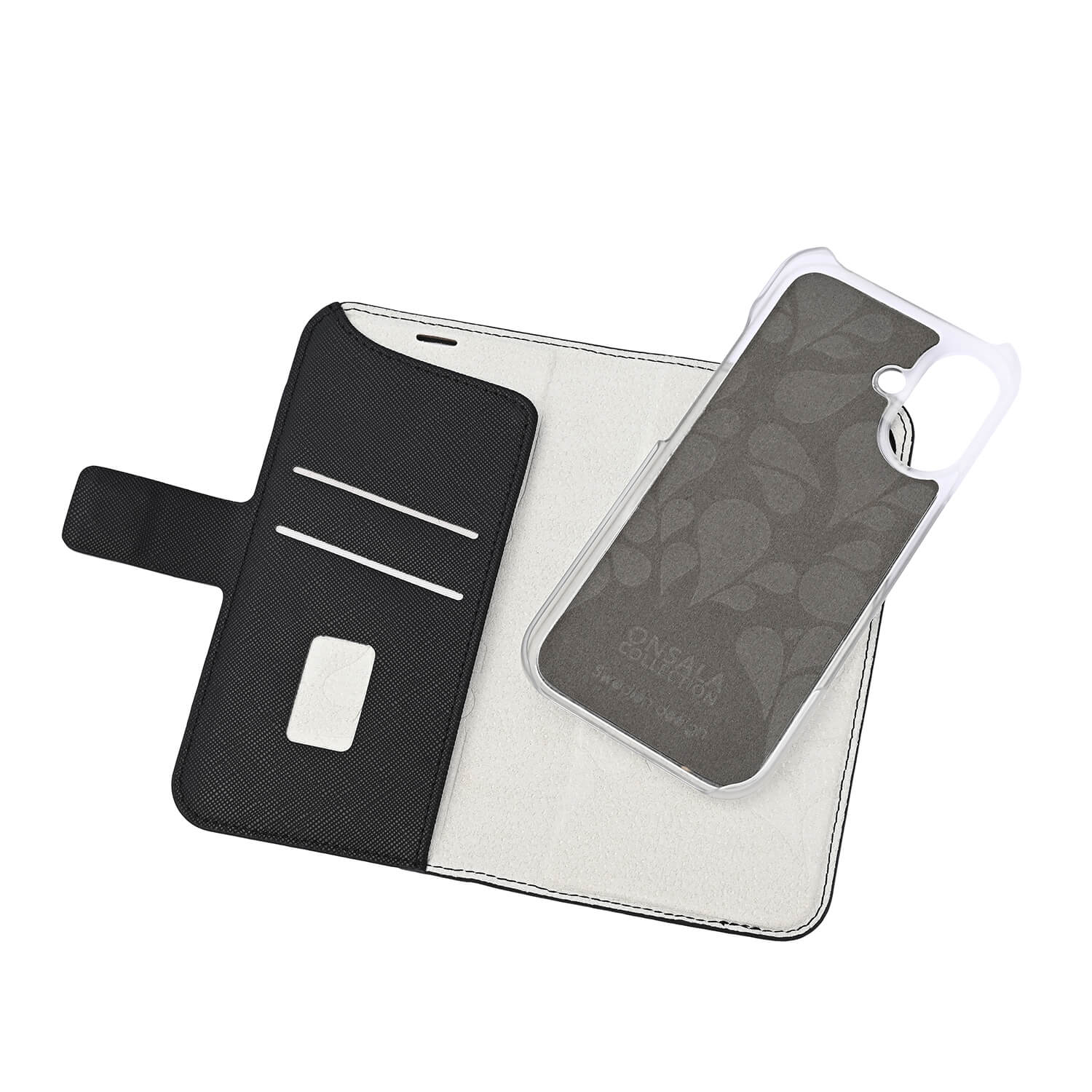 Onsala Wallet Case Eco 2 Card Slots MagSeries Black - iPhone 16 – image 4