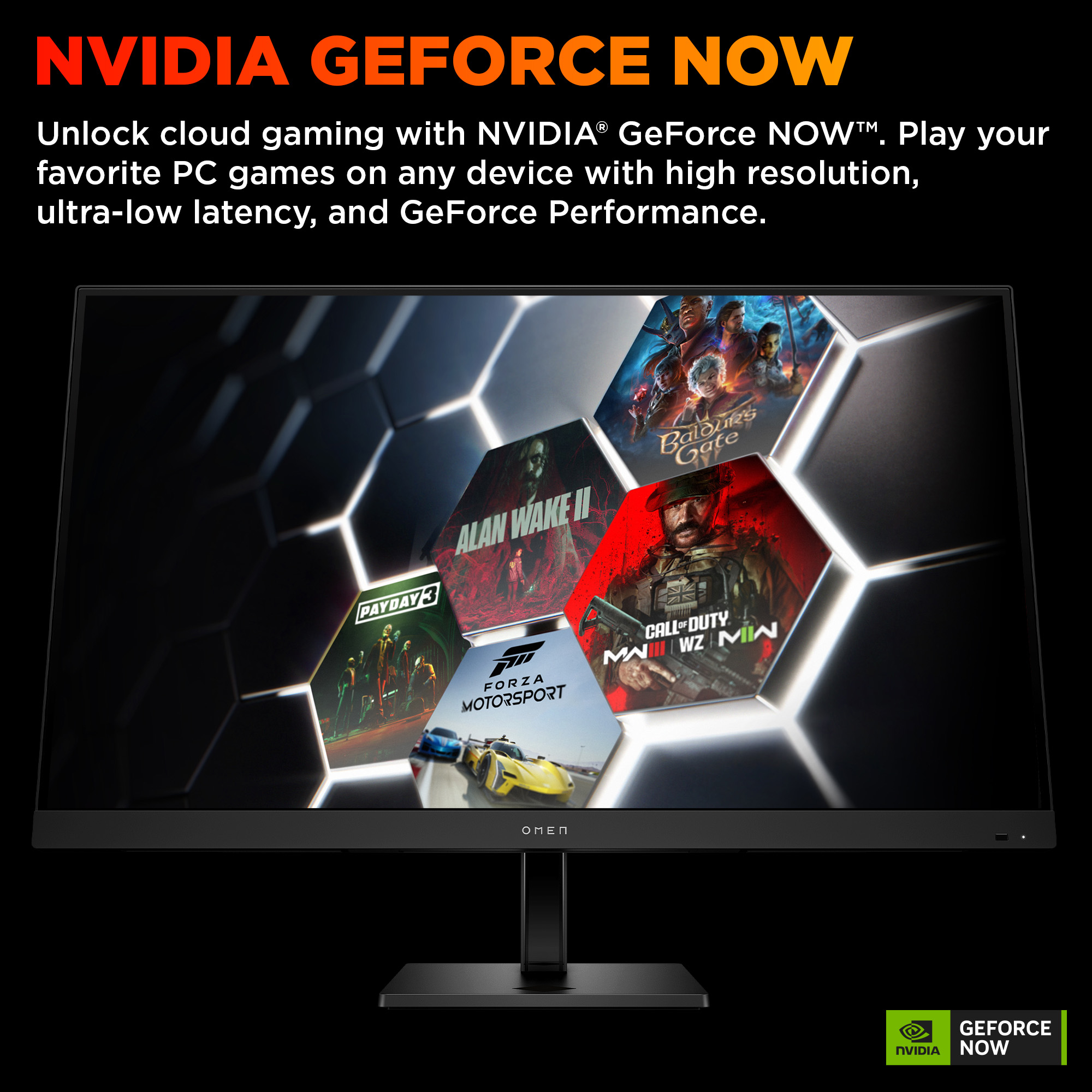 OMEN by HP 31.5 inch UHD 144Hz Smart Gaming Monitor – OMEN 32x image 3