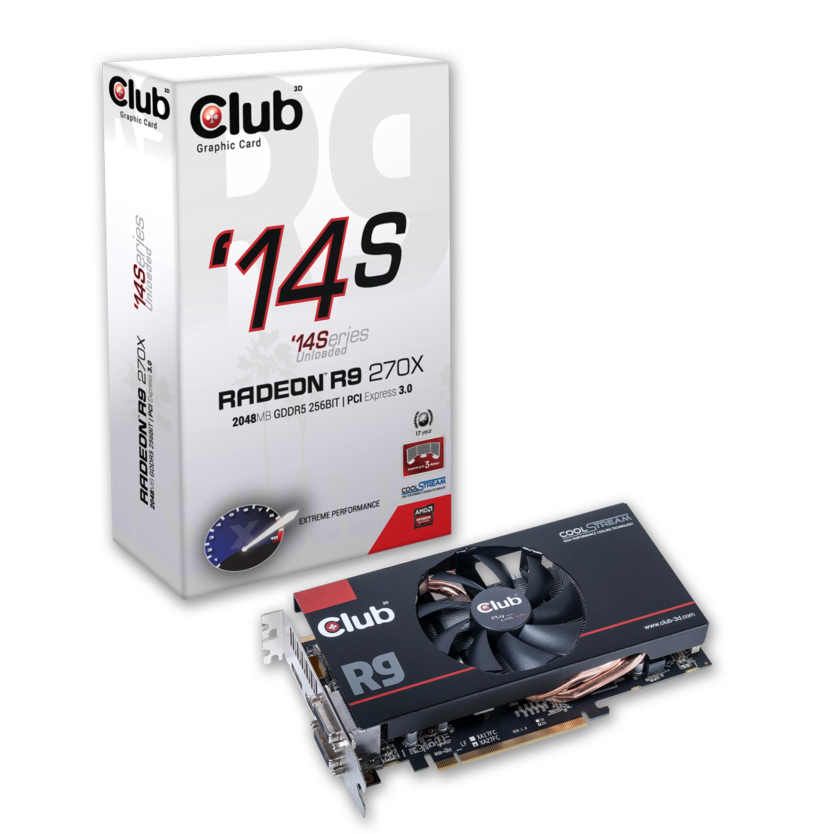 CLUB3D Radeon R9 270X '14 Series