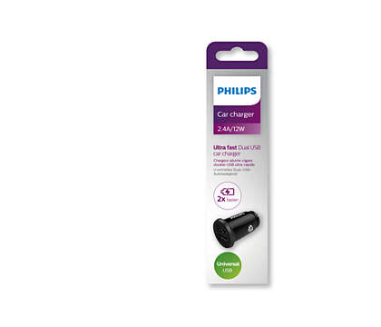 Philips DLP2510/00 mobile device charger Universal Black Cigar lighter Auto – image 2