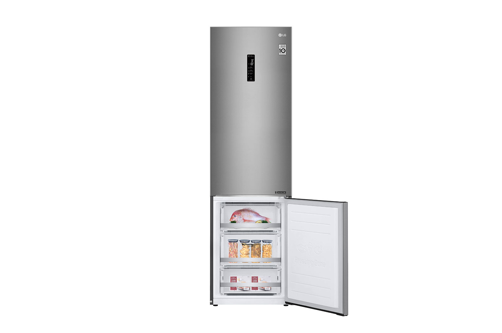 LG GBB72SADFN fridge-freezer Freestanding – image 5