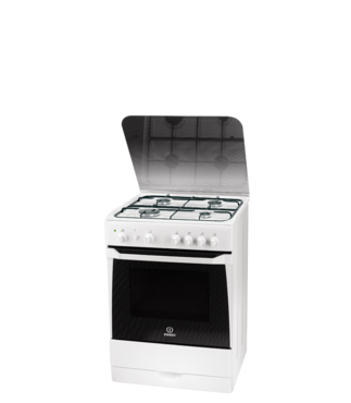 Indesit KN6G210S(W)/I cooker Freestanding cooker Natural gas Gas