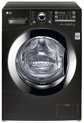 LG F14A8YD6 washer dryer Freestanding Front-load Black