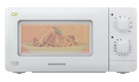 Daewoo QT1 microwave White Countertop – image 2