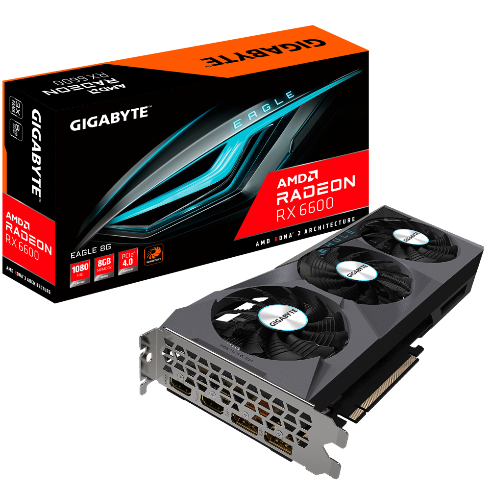 GIGABYTE Radeon RX 6600 EAGLE 8G – image 8