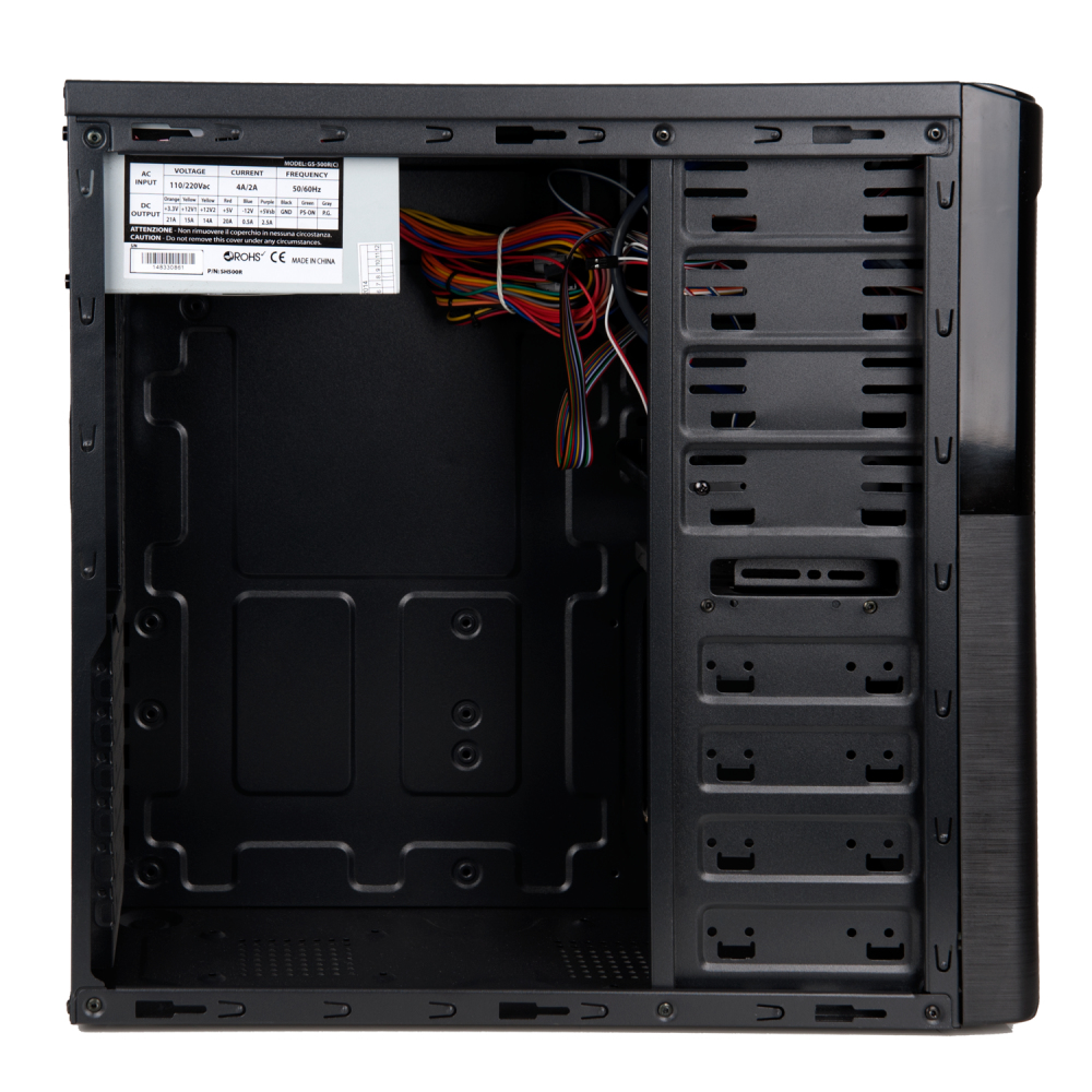 Vultech GS-1483 computer case Midi Tower Black, Silver – image 3