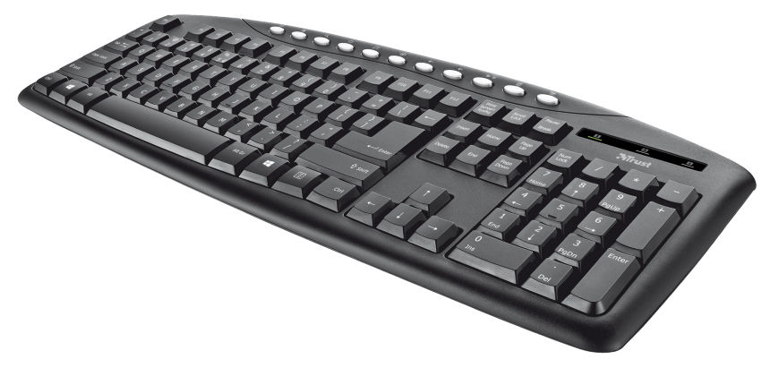 Trust 18951 keyboard USB German Black – image 3