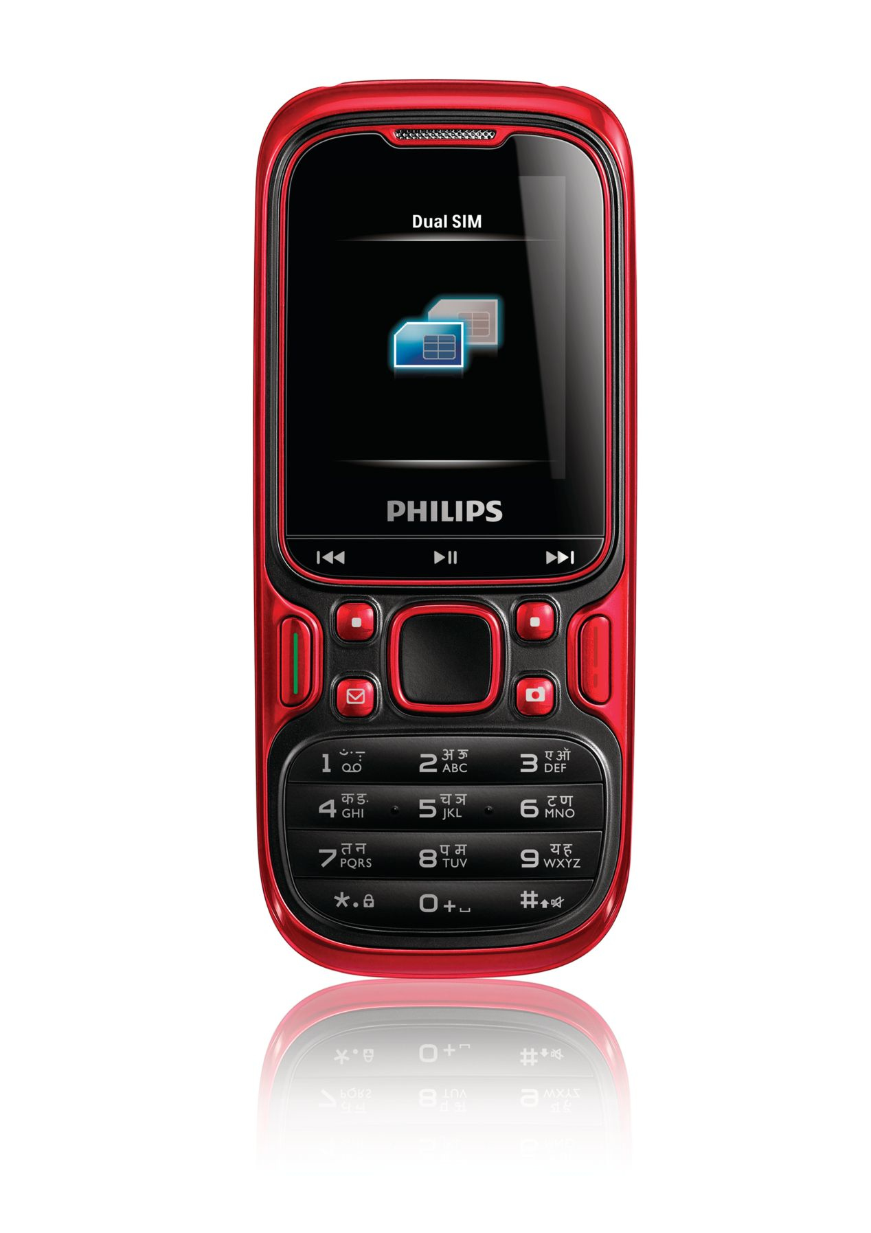 Philips Mobile Phone CTE122RED/00 – image 2