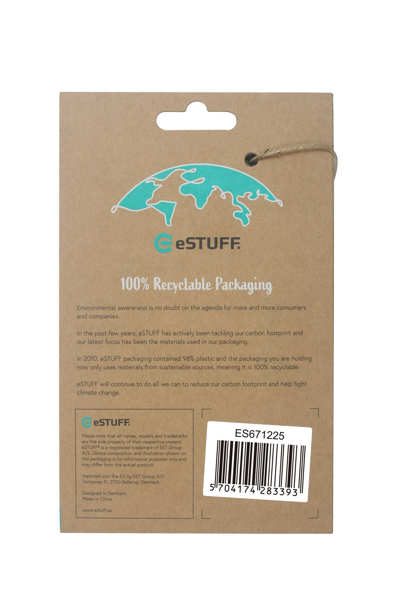 eSTUFF ES671225 mobile phone case Cover Black – image 3