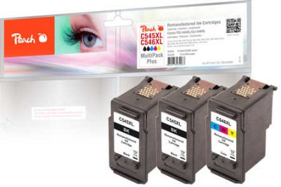 Peach 320089 ink cartridge 3 pc(s) Compatible High (XL) Yield Cyan, Magenta, Yellow