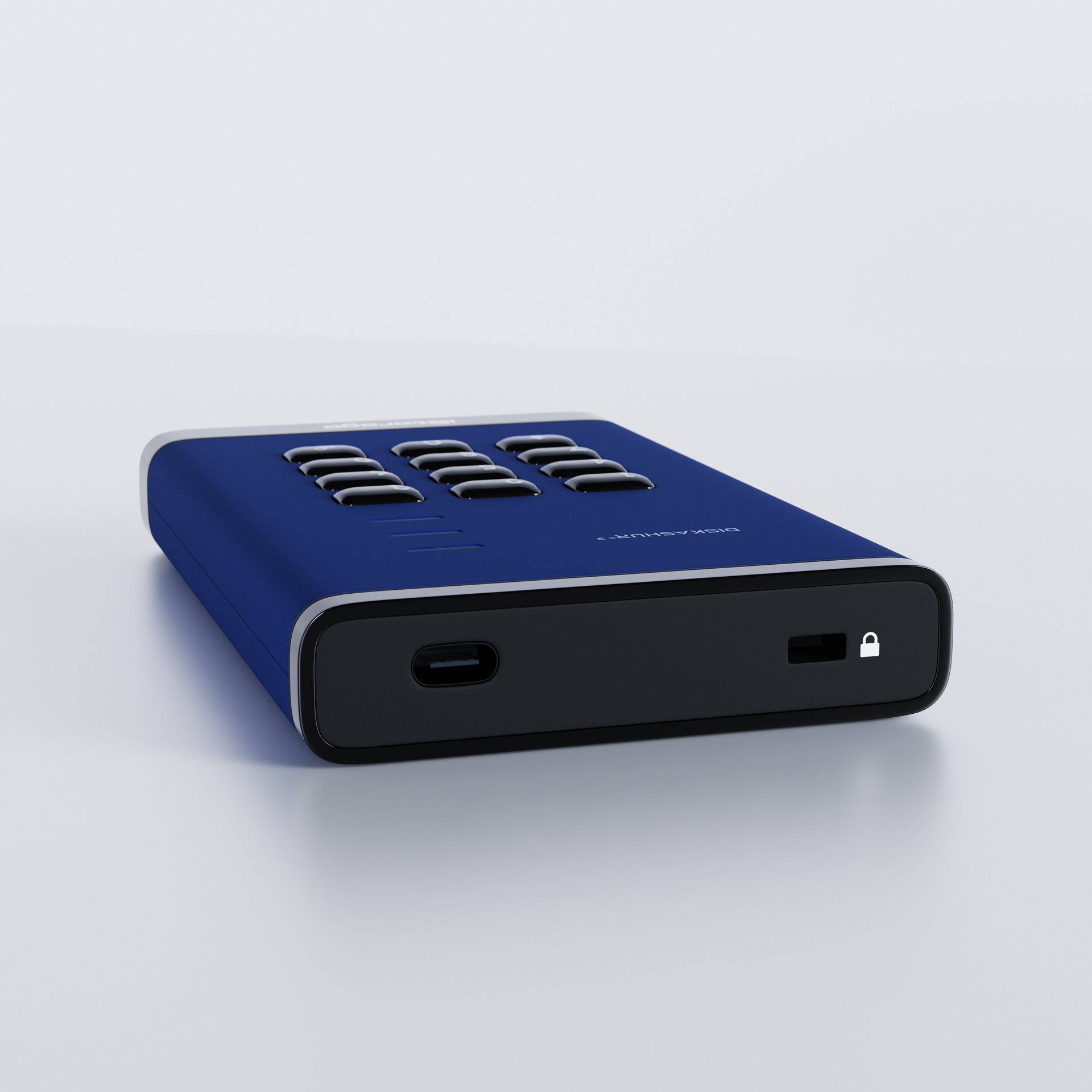 iStorage diskAshur³ 1 TB Blue | Secure Portable Hard Drive | FIPS 140-3 Level 3 Complaint |Common Criteria EAL 5+ | PIN protected | AES-XTS 256-bit hardware encryption | GDPR, TAA Compliant | Dust/Water Resistant | image 5