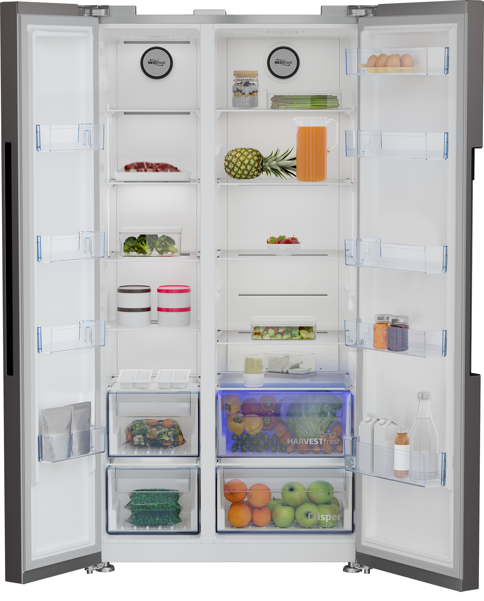 Beko GN163130SN side-by-side refrigerator Freestanding – image 5