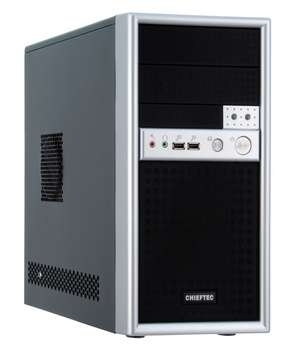 Chieftec CD-01B-SL computer case Mini Tower Black, Silver – image 1
