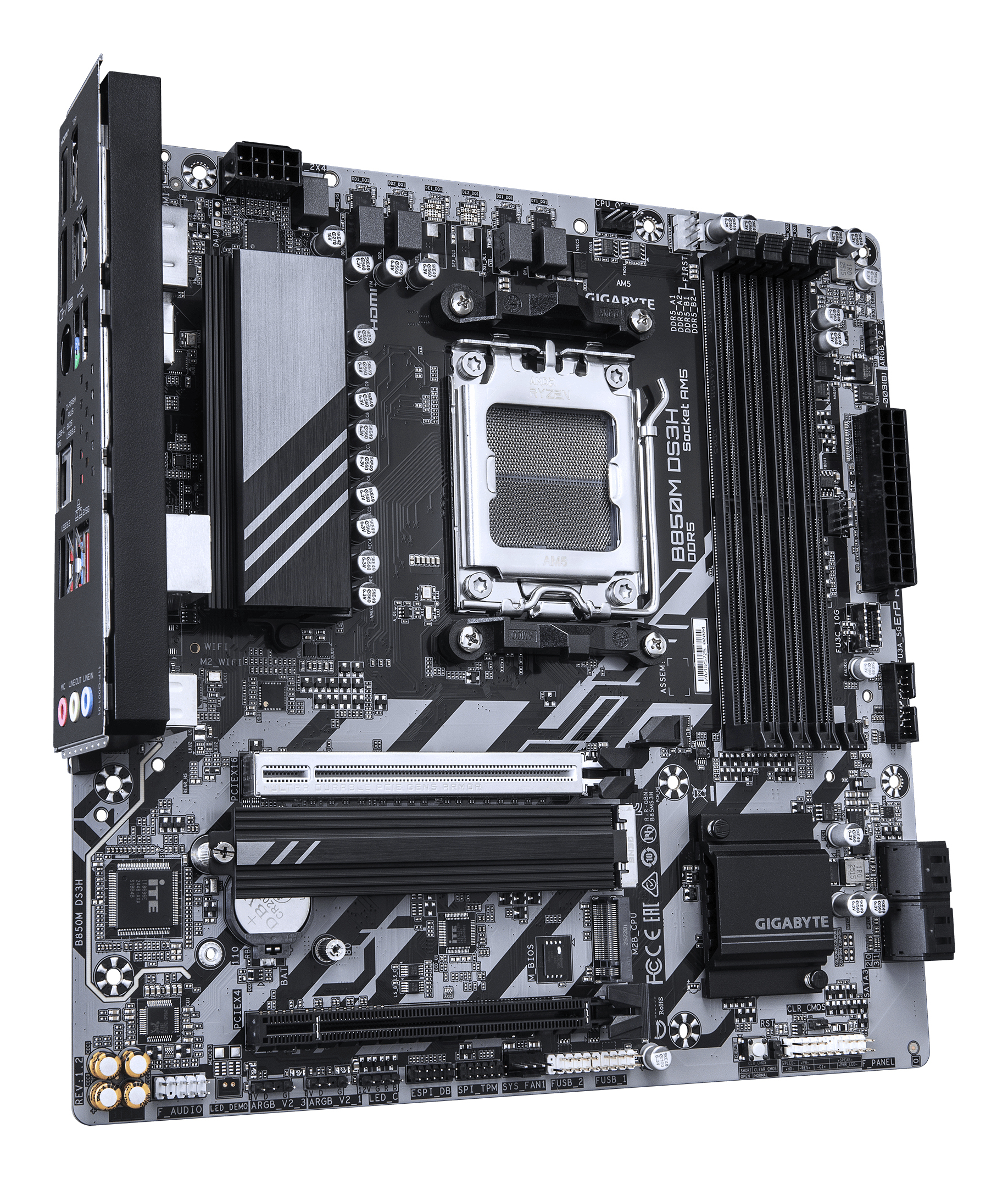 GIGABYTE B850M DS3H (rev. 1.2) – image 2