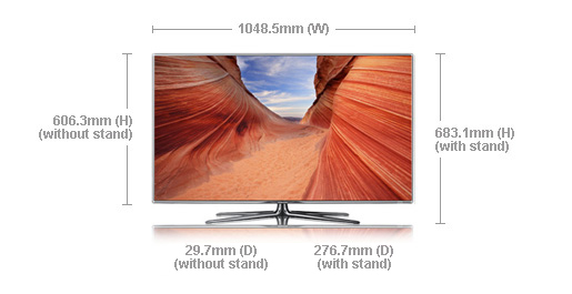 Samsung UE46D7000 116.8 cm (46") Full HD Wi-Fi Black – image 4
