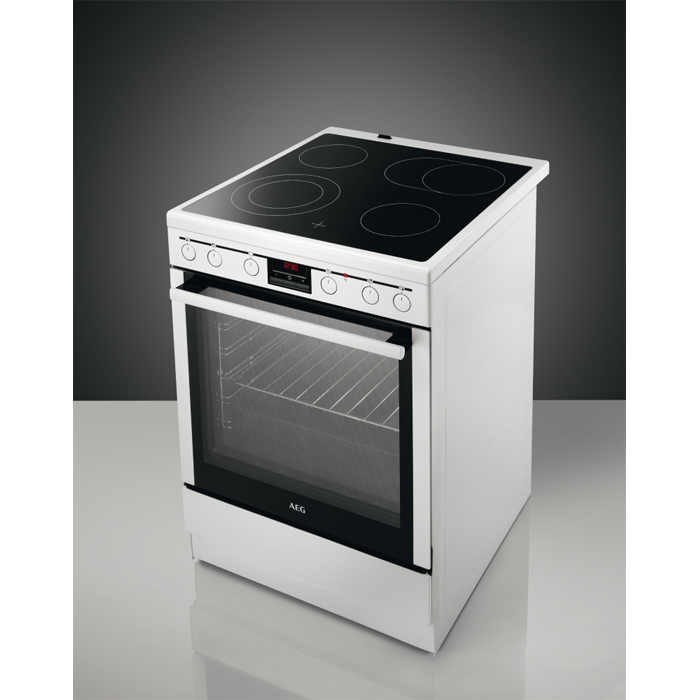 AEG CCB6440BBW Freestanding cooker Electric Ceramic hob Black, White – image 3