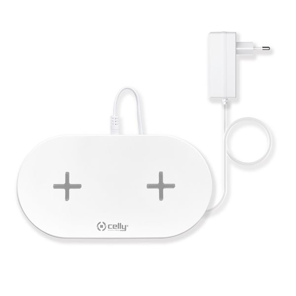 Celly WL2FASTPADWH mobile device charger Smartphone White AC Indoor – image 2