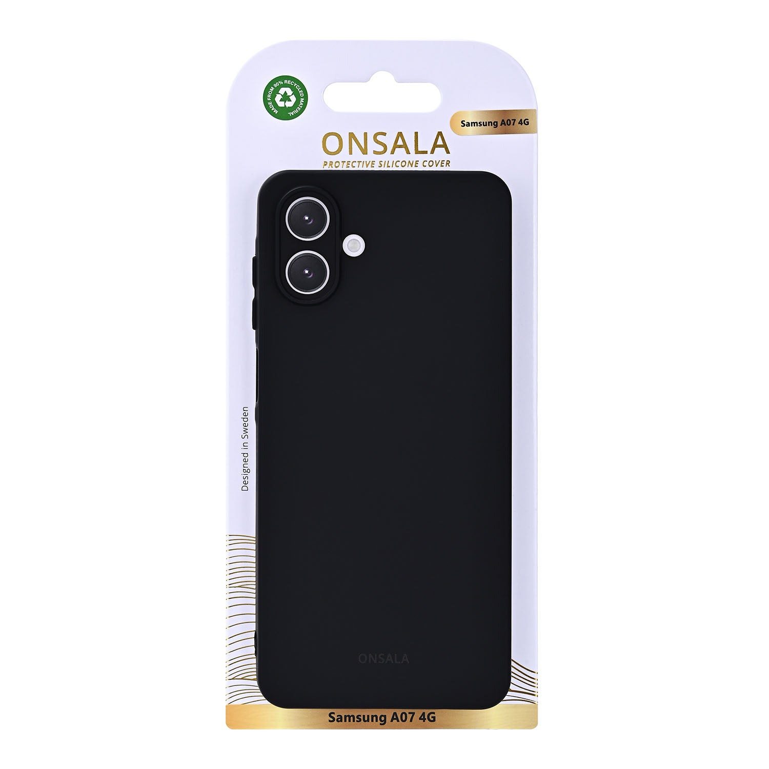 Onsala Phone Case with Silicone Feel Black - Samsung Galaxy A07 – image 2