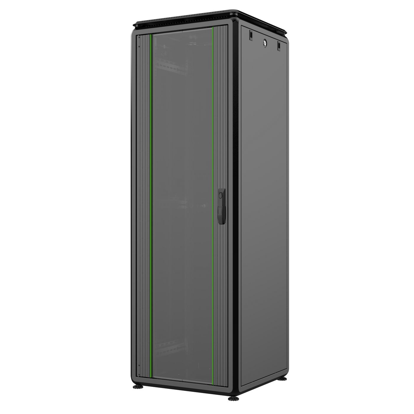 Lanview RDL36U66BL rack cabinet 36U Freestanding rack Black