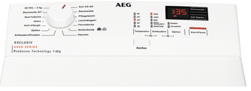AEG Series 6000 LTR6E40269 washing machine Top-load – image 2