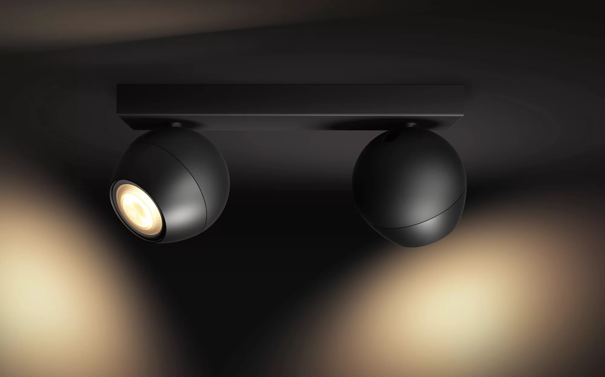 Philips by Signify Philips Hue White ambience Buckram double spotlight – image 6