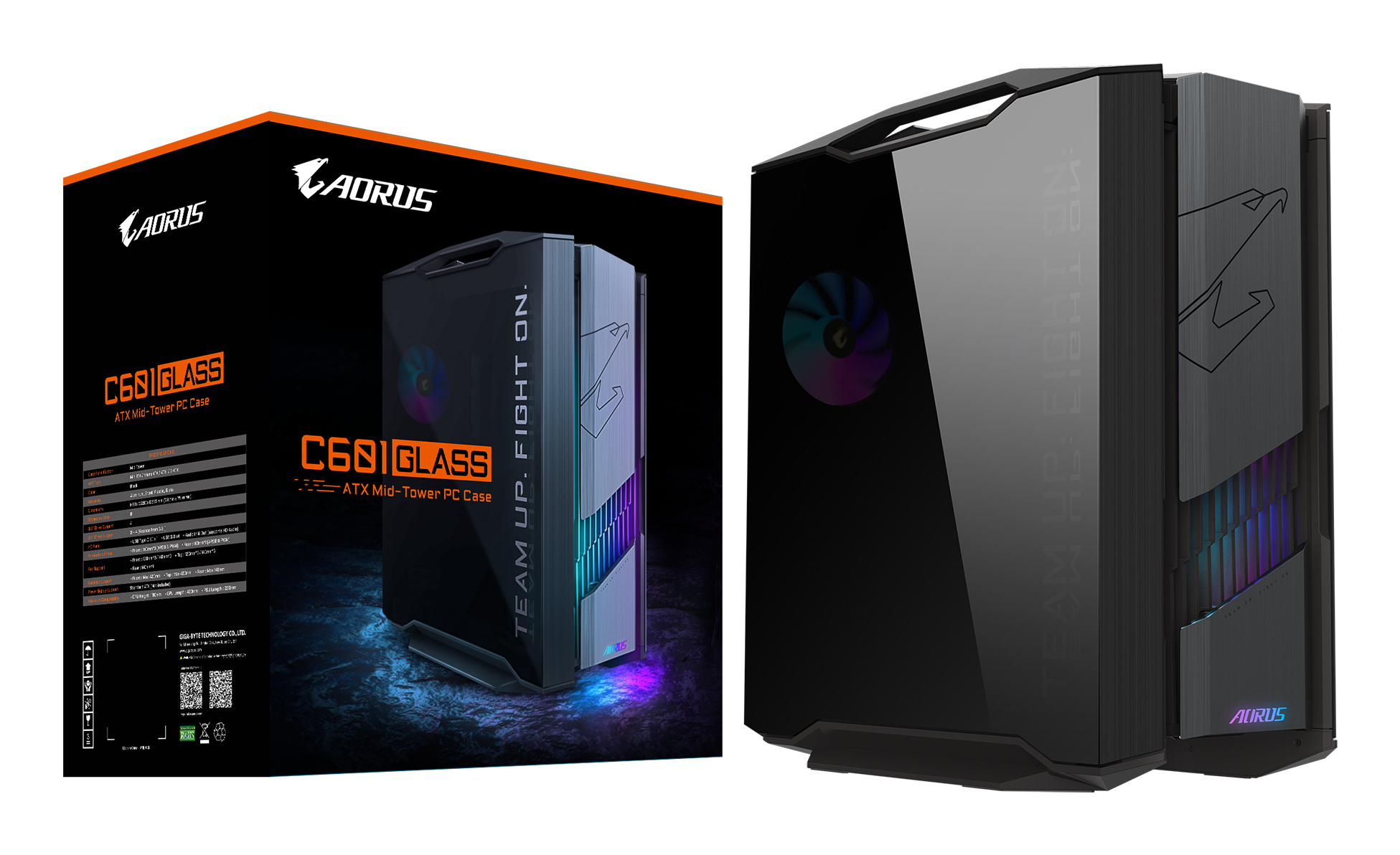 GIGABYTE AORUS C601 GLASS GLOBAL – image 2