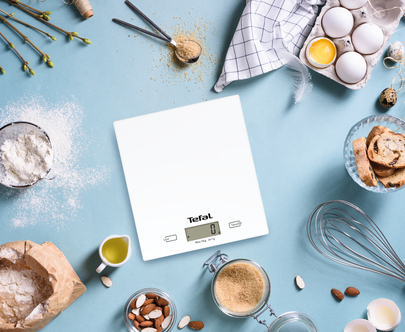 Tefal BC5304 White Countertop Rectangle Electronic kitchen scale – image 4