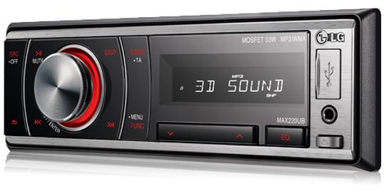 LG MAX220UB car media receiver Black, Silver – image 2