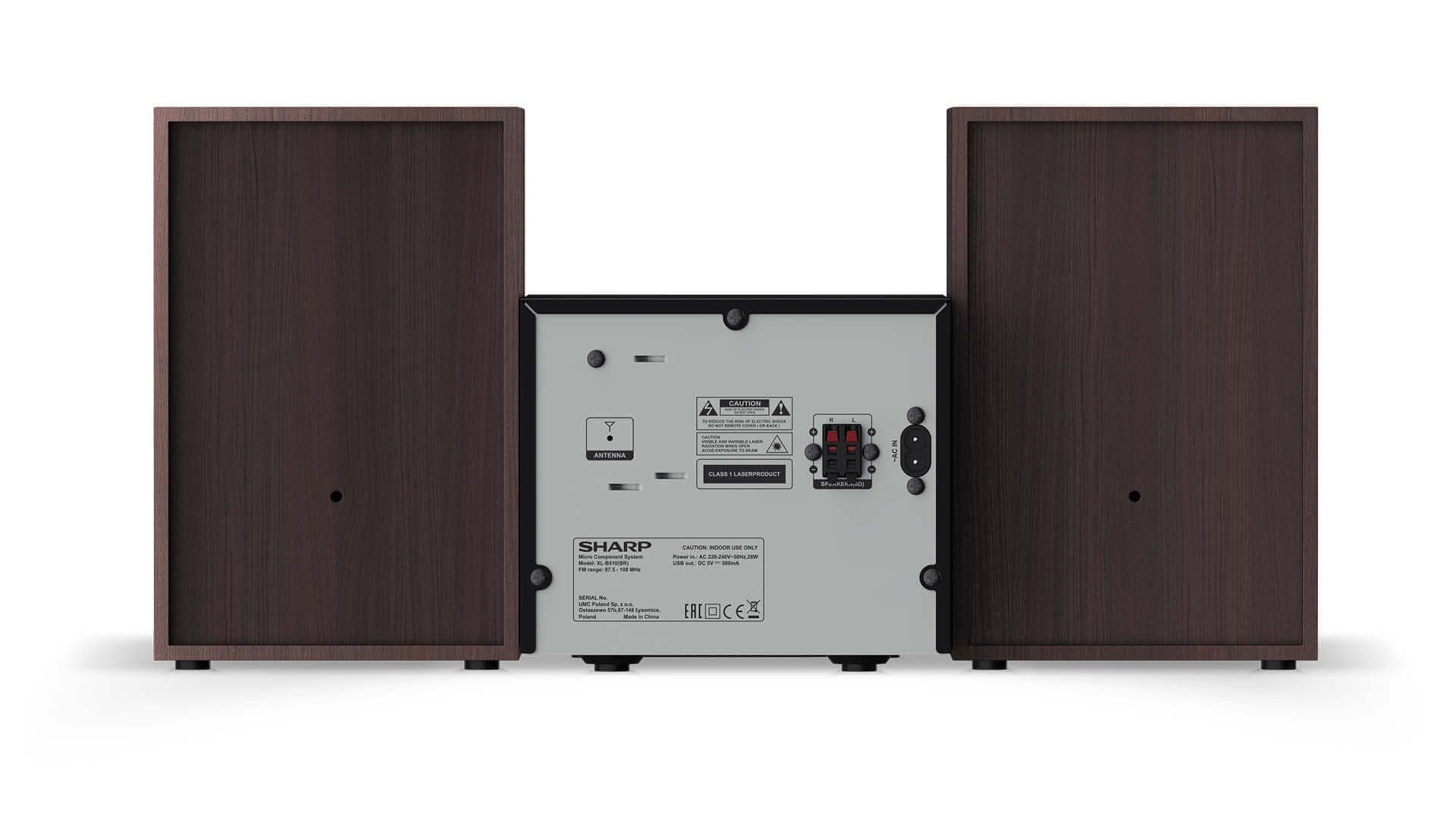 Sharp XL-B510 Home audio micro system – image 5