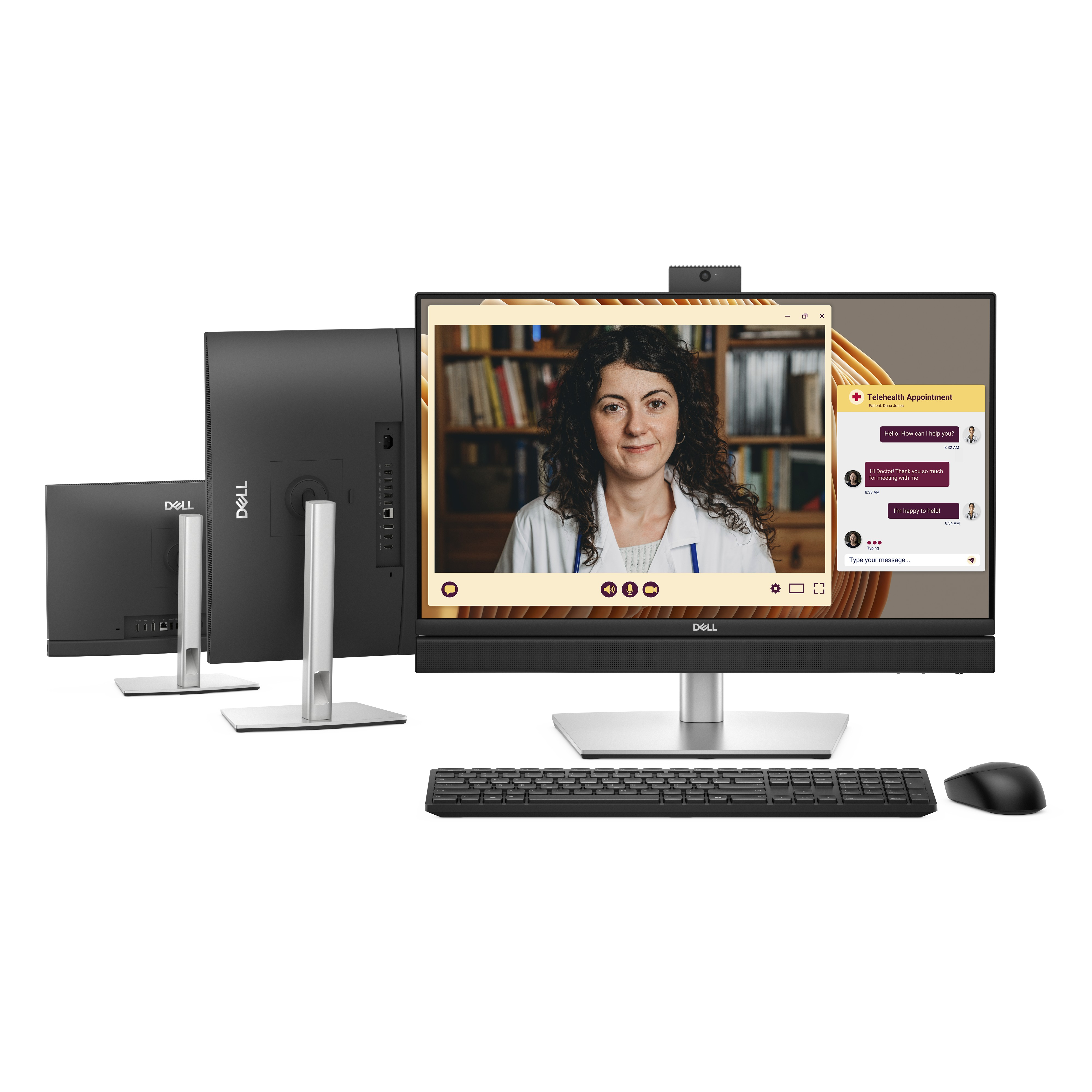 Dell Pro 24 All-in-One (35W) QC24251 130W TPM …