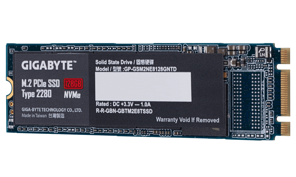 GIGABYTE M.2 PCIe SSD 128GB – image 4