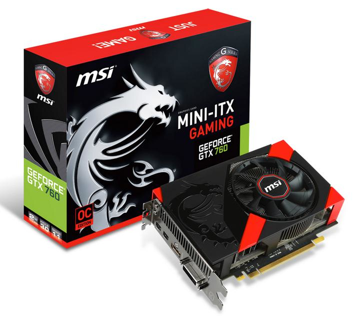 MSI V284-210R graphics card NVIDIA GeForce GTX 760
