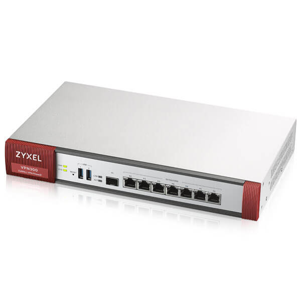 Zyxel VPN300 hardware firewall 2.6 Gbit/s