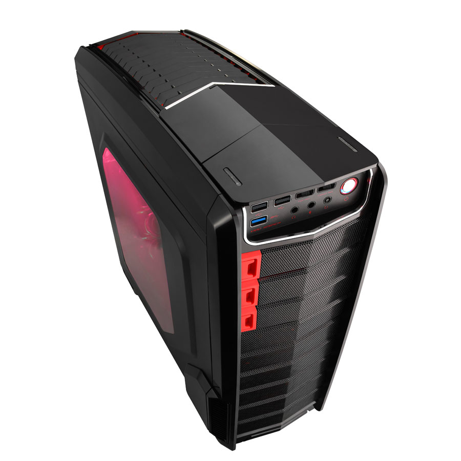 itek Defender Midi Tower Black, Red – image 5