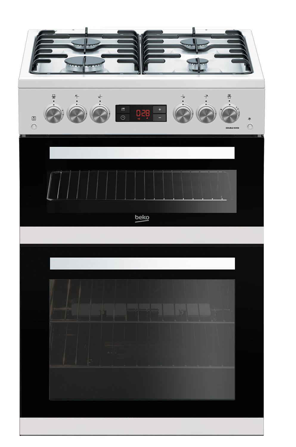 Beko KDG653W 60cm Freestanding Gas Double Oven Cooker – image 8