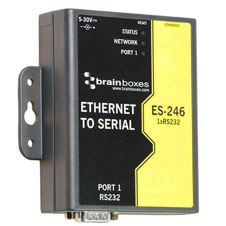 Brainboxes ES-246 1 Port RS232 Ethernet to Serial Adapter – image 6