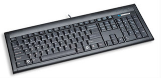 Manhattan 176385 keyboard Office USB Black