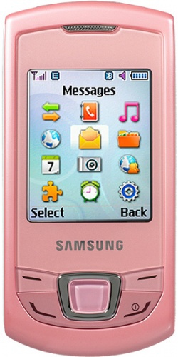 Samsung E2550i 5.08 cm (2") 87.7 g Pink