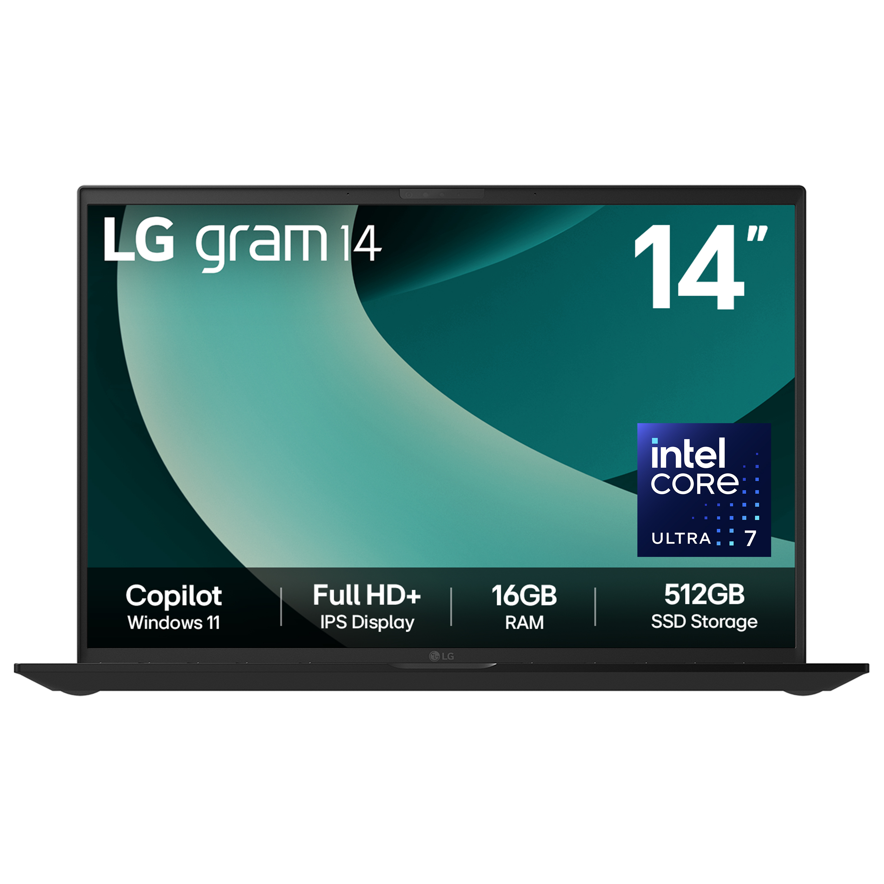 LG Gram 14Z90T-G.AA75A1 laptop Intel Core Ultra 7 255H Ultraportatile 35,6 cm (14") Full HD+ 16 GB LPDDR5x-SDRAM 512 GB SSD Wi-